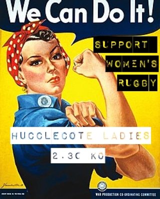 Today's the day, final home match for Hucclecote Ladies #wecandoit #ruletheworld #womensrugby #matchday