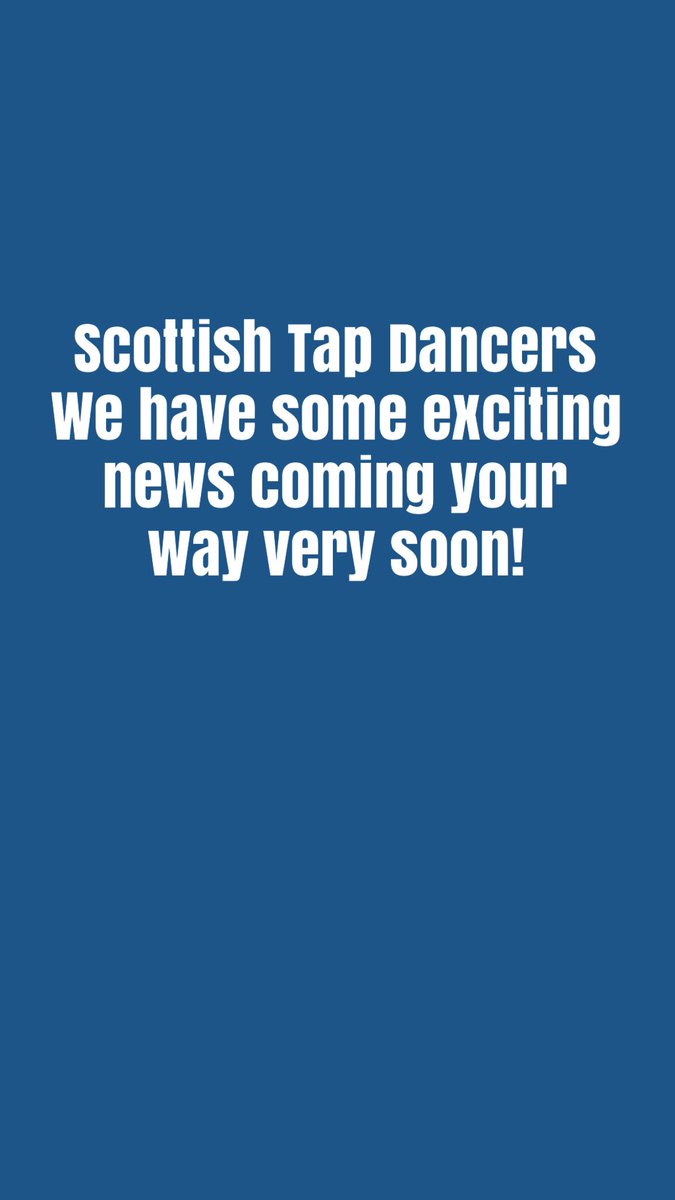 TapAttack's tweet photo. Exciting news coming very soon! #tapdance #tapattack #scotland https://t.co/3dgTSNVROP