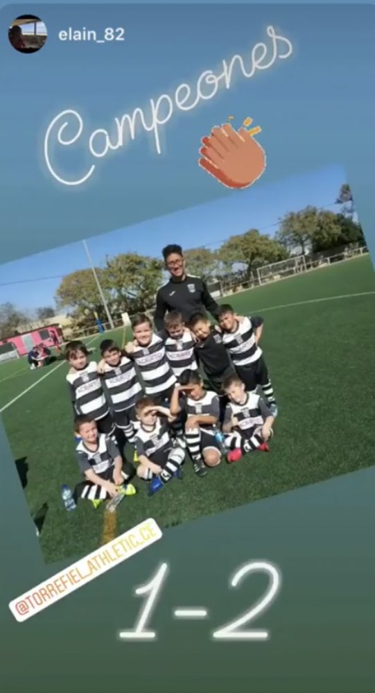 TorrefielACE's tweet photo. Gran✌🏻del #QuerubinA ayer 😍💪🏻▫️▪️#TorrefielACE

#CampoDeFutbol11Ya  y #polideportivo para #Torrefiel
Dadnos medios
@AjuntamentVLC @joanribo @generalitat @ximopuig @monicaoltra @dipvalencia @mtgirau @pilarsorianocxv @SarriMorell @avvtorrefiel @SanGomezLopez
@GVAculturesport https://t.co/tRFymajdjo