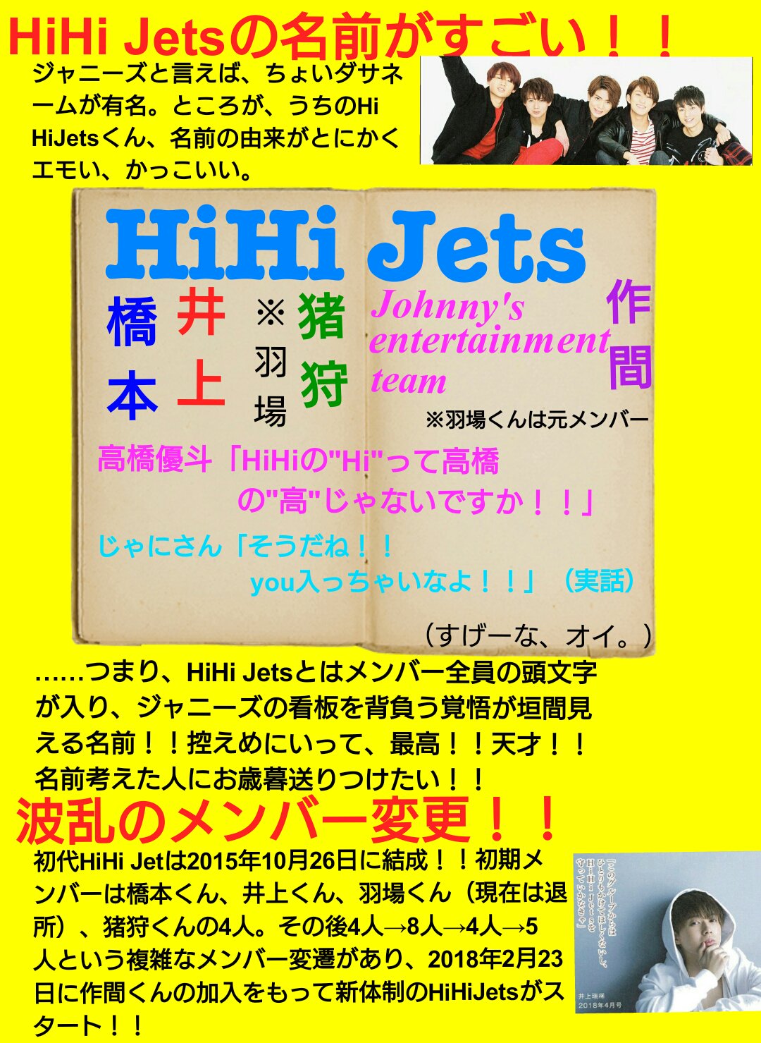 HiHi Jets詰め合わせ