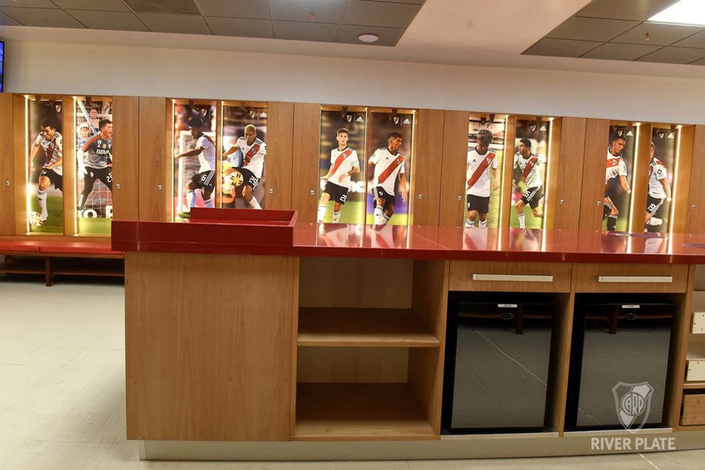jacuzziar's tweet image. Spa Jacuzzi® en el nuevo Vestuario de River Plate.
El plantel de River volverá a cambiarse este domingo en su lugar habitual, tras las remodelaciones que pidió Gallardo.