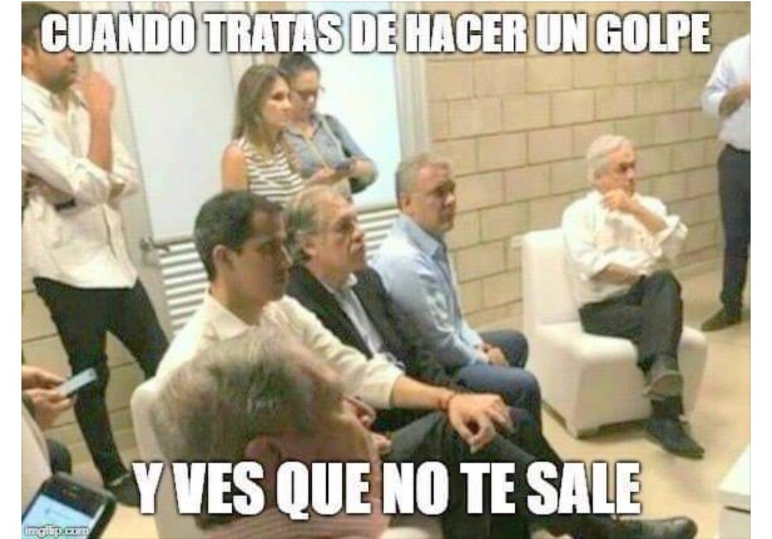 #Cúcuta No paso lo que nos dijeron!! Esa es la cara de cada uno de ellos. En 20 años más cuando la CIA desclasifique esta operación contra #Venezuela sabremos qué ofreció #Trump a <a href="/sebastianpinera/">Sebastian Piñera</a> para ir a hacer el ridículo en medio de incendios forestales sin control en #Chile.