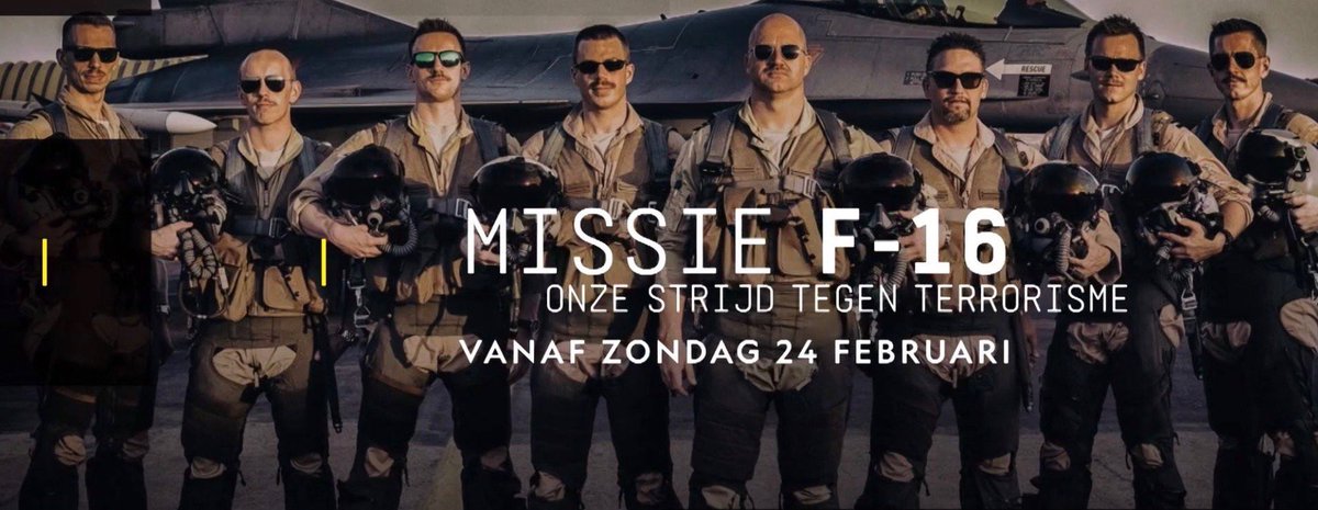 Kon_Luchtmacht's tweet photo. Vanavond: de exclusieve serie ‘Missie F-16: onze strijd tegen terrorisme’, om 21.00 te zien op National Geographic. Go watch it! #MissieF16 #ATFME #NatGeoNL https://t.co/aoKqQeT0P5