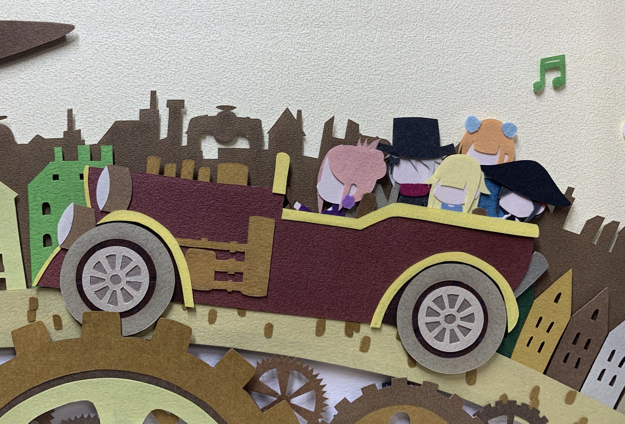 フェイさん プリンセス プリンシパルよりedのワンシーン切りました まだプリプリ観てない人早く観てー 切り絵 Pripri T Co 3rgvzzfhr3 Twitter