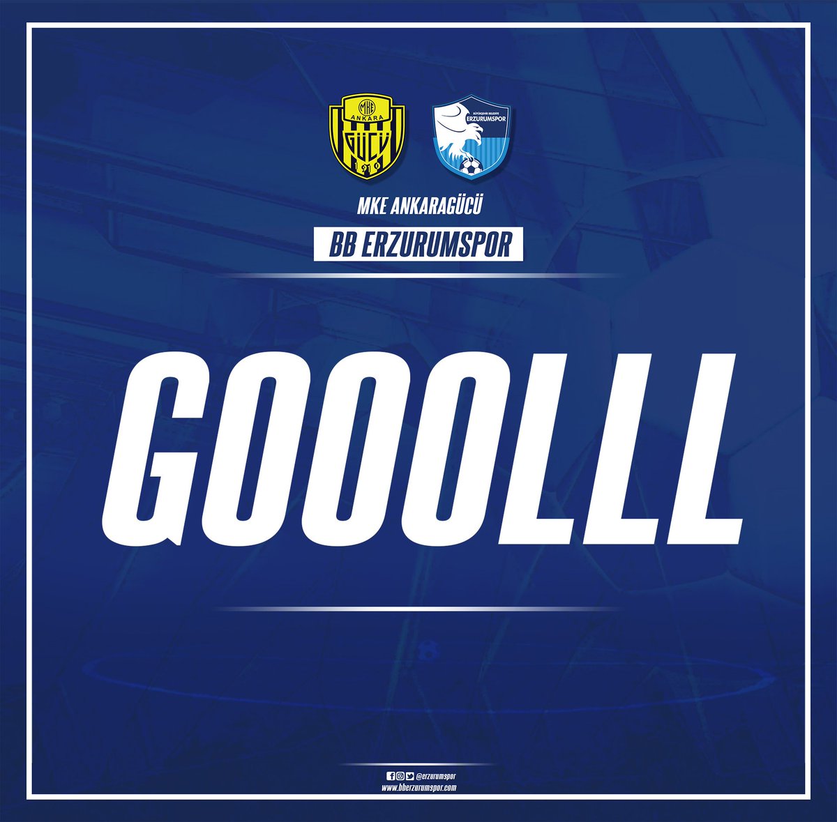 Erzurumspor's tweet image. ⚽GOOOOOOOOL ⏱ 48’
#OPSETH
@Ankaragucu 1 - @Erzurumspor 1
#Erzurumspor #superlig