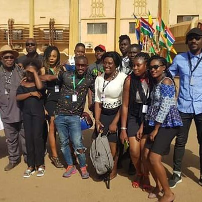ApollineTraore's tweet photo. Équipe DESRANCES de la réalisatrice Apolline TRAORÉ 
FESPACO2019 ouverture Officielle https://t.co/CeHn6r2HW9