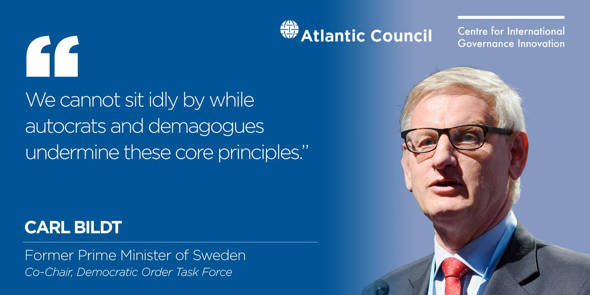 AtlanticCouncil's tweet photo. What is the point of #ACDeclaration? Tune in to @FareedZakaria GPS on @CNN at 1pm today to find out. #DefendDemocracy

Read the full set of principles here: https://t.co/JOy6l14nSn https://t.co/PXKMYK9cLn