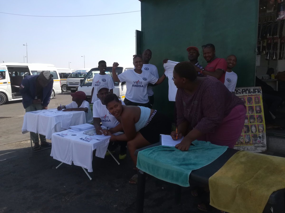 TyboschLandiwe's tweet photo. ANDSA .... ##Ziyajikizinto.... ### South Africa is changing... Our people are listening... ANDSA , the hope and future !!! In the hands of ALL South Africans..... https://t.co/QyYWk6Qggs