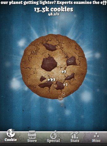 My Progress in Cookie Clicker