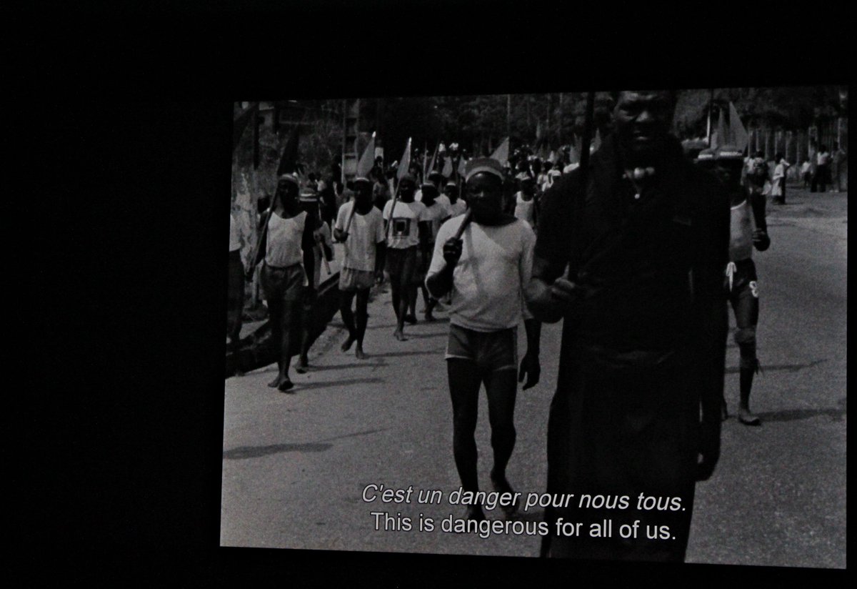 UNESCO_Dakar's tweet photo. #FESPAC2019 : Très belle soirée de projection de 3 films restaurés grâce au partenariat entre la #FEPACI, The @Film_Foundation et l'@UNESCO pour la préservation des oeuvres majeures du cinéma africain.
#culturedelapaix #SupportCreativity https://t.co/PMMj06f2j7