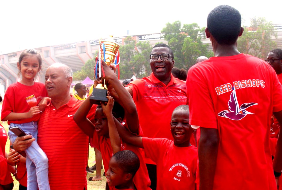 TCISABUJA's tweet photo. We work together and win as a family #SportsDay2019 #TheCentagonInternationalSchool #TCISABUJA #AbujaSchools #BritishSchoolsinAbuja #sportday #family #AISENGROUP #APEN #ISTDAN #ToBeTheBest @trcollegeabuja @NileUni @AUNigeria https://t.co/46K3z2s74X