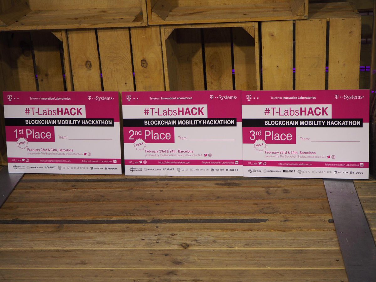 T_Labs's tweet photo. Come and get it!! 
#telekomwall #magenta #TLabsHACK https://t.co/1sbihbVlX5