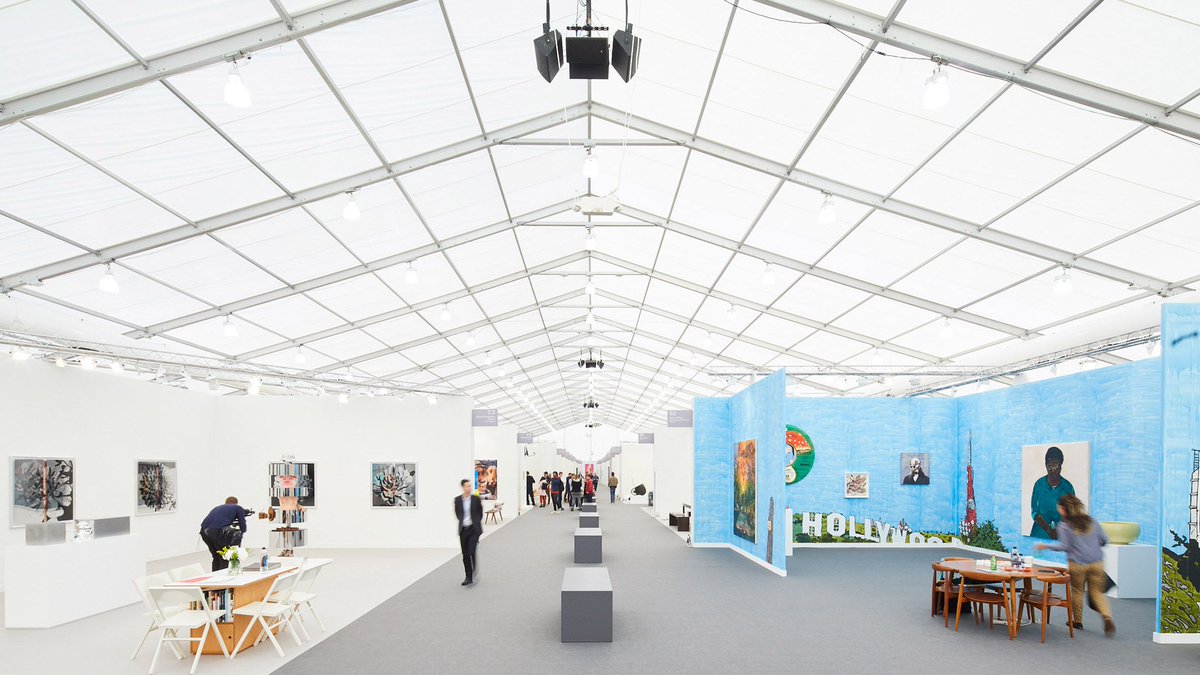 wHY Architecture creates 'immersive' tent for first Frieze Los Angeles buff.ly/2GXoFT9 #wHYArchitecture #immersivetent #FriezeLosAngeles #friezeartfair via @dezeen