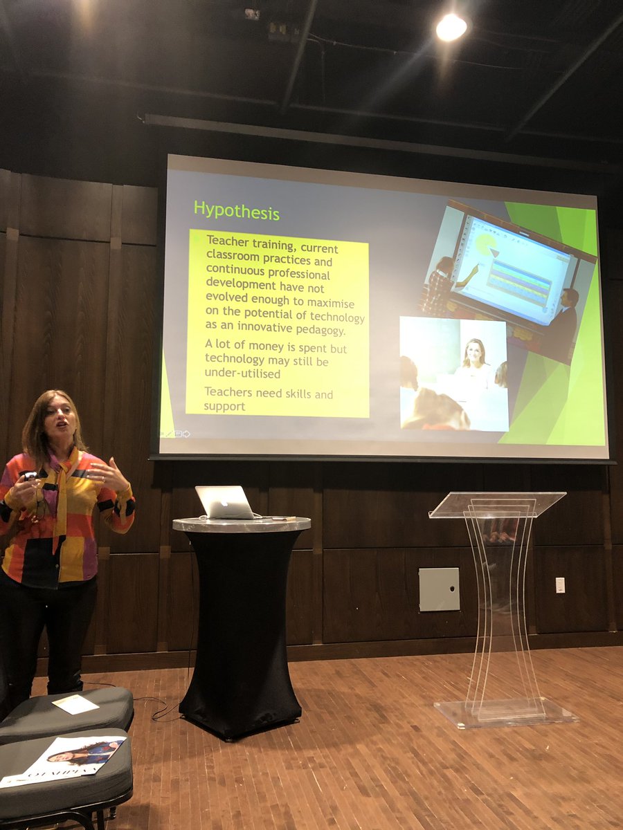 THESAOrg's tweet photo. How to use technology in a constructionist way. Virtual classroom/staff room. #canadian #homeec #symposium #csxv https://t.co/3p8OzqVkDe