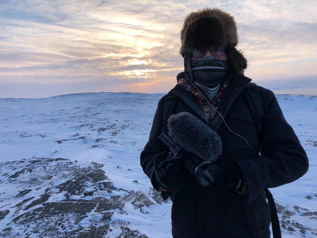 It's cold.
Also I'm in Ivujivik and a couple other communities until early March. 
#cold #nunavik