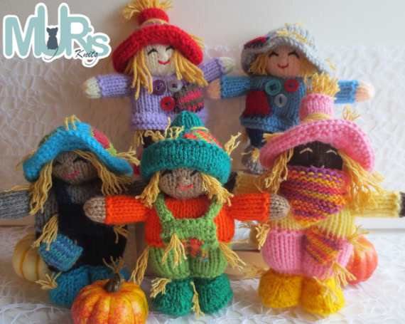 MurisKnits's tweet photo. Not so Scary Scarecrows! https://t.co/3vARAzIlhL https://t.co/YooJa0Reu7