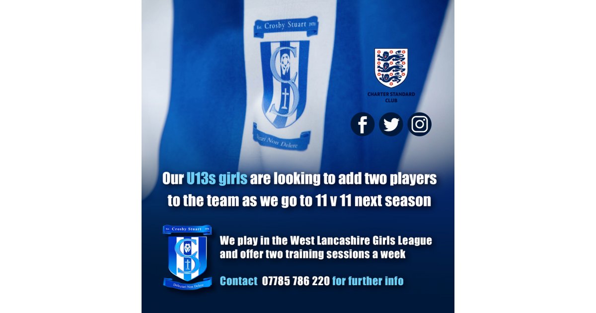 U13 Girls Looking for players
pitchero.com/clubs/crosbyst…
