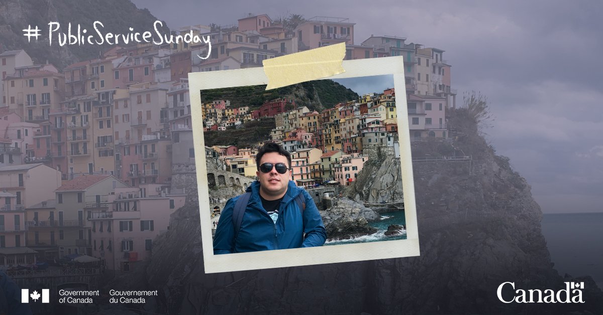 TBS_Canada's tweet photo. On this #PublicServiceSunday meet Andres Quiroga from TBS. He is a social media advisor on a quest to influence how the government communicates with Canadians one tweet at the time. More about his story: https://t.co/7o3xPWwC7B. #GCDigital. https://t.co/fJE5tqBG6E