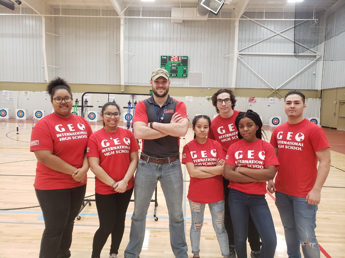 GEOIntHS's tweet photo. Congrats to the GEO Archers as they competed in their first event yesterday! Anjita and Mohib were top 25 finishers in their class!
#letsgoGEO #Bullseye https://t.co/EzxRYL6bMP