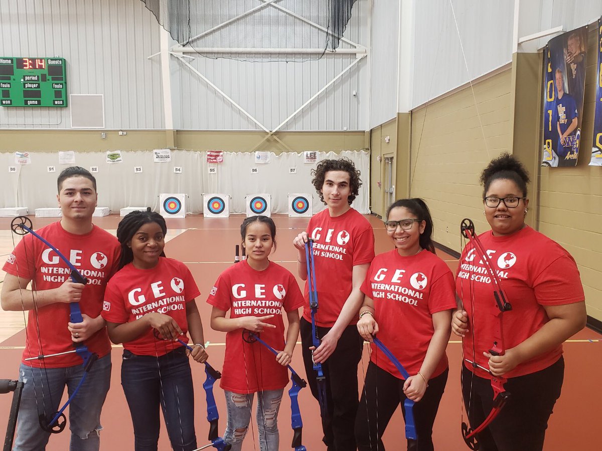 GEOIntHS's tweet photo. Congrats to the GEO Archers as they competed in their first event yesterday! Anjita and Mohib were top 25 finishers in their class!
#letsgoGEO #Bullseye https://t.co/EzxRYL6bMP
