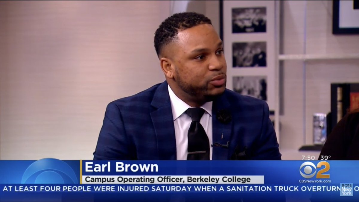BerkeleyCollege's tweet photo. ICYMI: See how our Career Clothing Boutique is making a difference in helping students dress for career success! Thanks to @CBSNewYork, @kjohnsononair, and @HsuTV (🎥: https://t.co/JrnFlgRH3t) https://t.co/omiZIAosBx