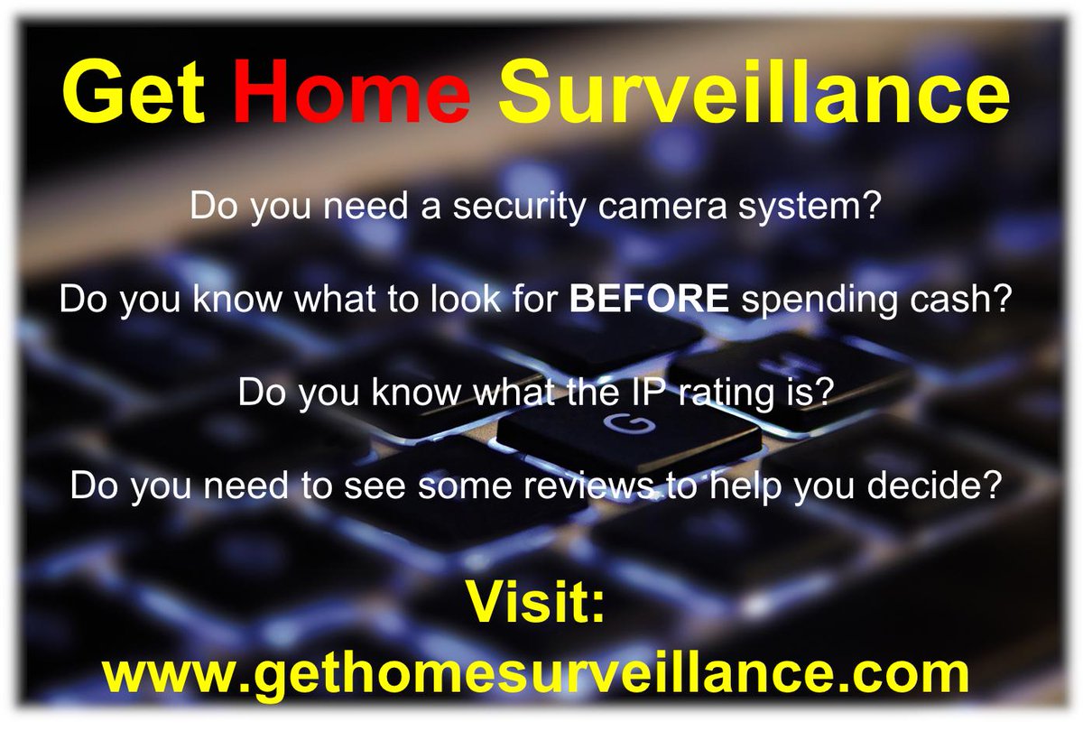 DeterCrime's tweet photo. Visit my blog for information and product reviews on home security camera systems https://t.co/7XisYLyWh1 @detercrime
#CCTV #HomeSecurityTips #HomeSafe #crime https://t.co/MzlA3JCpgg