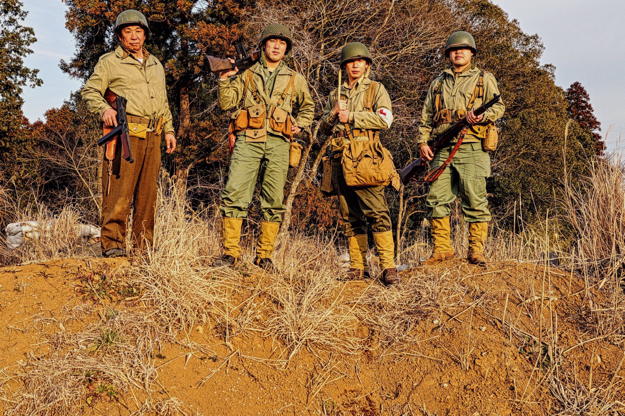 二次戦米軍装備一式 USMC・HBT装備_01-768x576.jpg