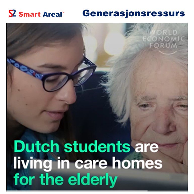 Studenter bor sammen med eldre som trenger omsorg. Et konsept som også er kommet til Norge i ulike varianter. Det kan også kombineres med andre konsepter. Hva er din mening om slike konsepter?