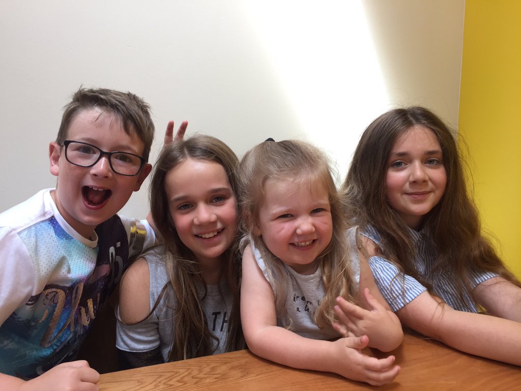 ShaunWest_'s tweet photo. Just caught my 4 in a ‘planning meeting’ drafting their ideas for funding Alex @alexs_journey treatment as part of the Mini Police effort 😍 https://t.co/KqW8yi9Ssb