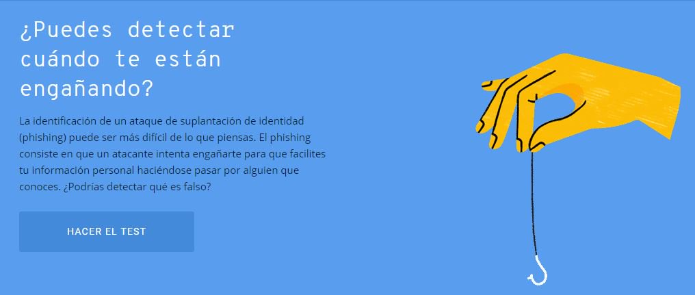 ¡Contraseñas y cuentas bancarias protegidas! Con nuestro test sobre #phishing aprendés las claves para prevenir estafas por correo electrónico. ¿Podés detectar qué es falso? ¡Ponete a prueba! phishingquiz.withgoogle.com