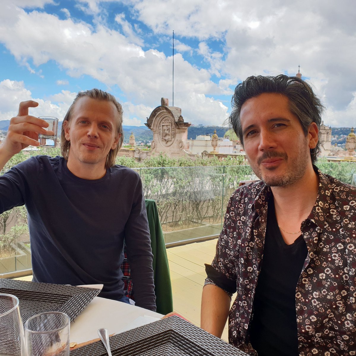 Tesson_5475's tweet photo. Les deux cinéastes de la Semaine de la Critique venus au Festival de Morelia @FICM sont récompensés aux César #Alexlutz et #jbmarlin. Merci Daniela @Daniela_MichelC https://t.co/BkVetGWsk5