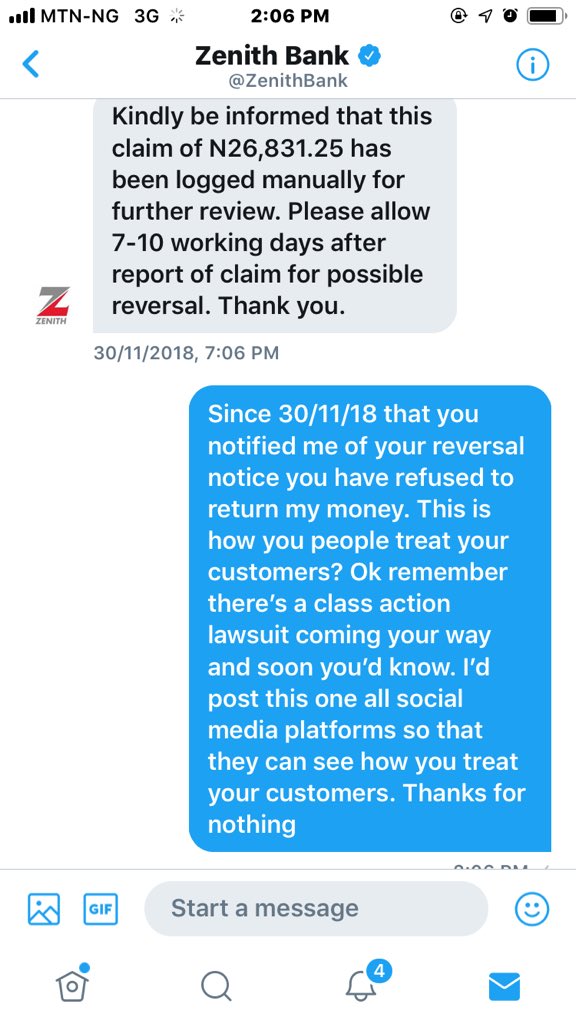 luckiechap's tweet photo. @segalink @citizen_gavel @ZenithBank has refused to return my money since last year. https://t.co/1HVIEt3no2