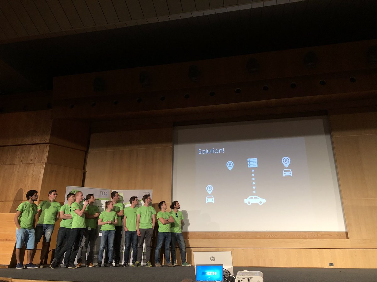 JenReinzZettler's tweet photo. Cool #innovations for a #smart #green #Island by students and experts @ITQ_GmbH #Makeathon2019 eg Smart Urban #Autonomous parking by @HAW_Muenchen @HSKempten https://t.co/q1wkdLHZjR