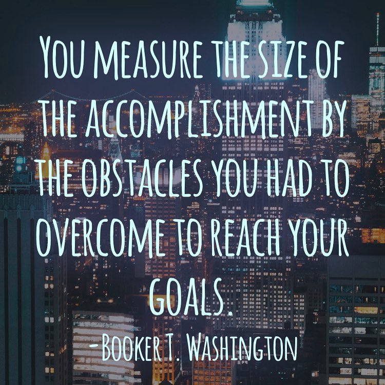 GoGSSUSA's tweet photo. “You measure the size of the accomplishment by the obstacles you had to overcome to reach your goals.” ~ #BookerTWashington #quotes #motivation #qotd Via @motivationapp #GoGSSUSA https://t.co/7WXqENq49B