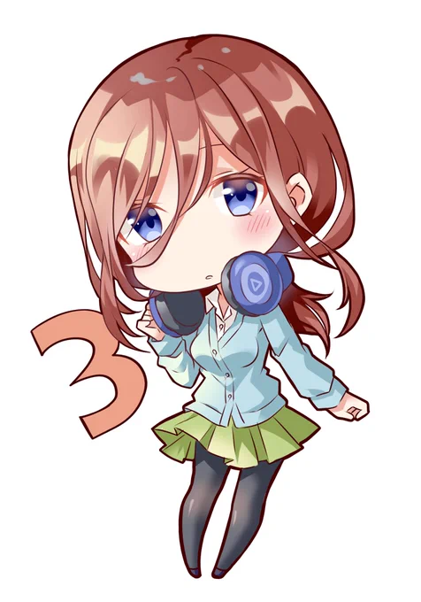三玖ちゃん描きました!
#五等分の花嫁
#中野三玖 