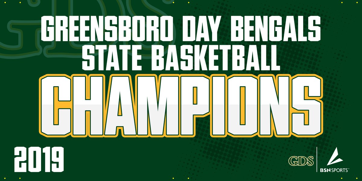 BSNtriadnc's tweet photo. CONGRATS to GDS Varsity Boys Basketball on 3rd straight State Title!   Running out of space in the gym for all the championship banners!!! #gdshoopfam  @GreensboroDay  @BSNSports_NC https://t.co/f7SLnbaQtv