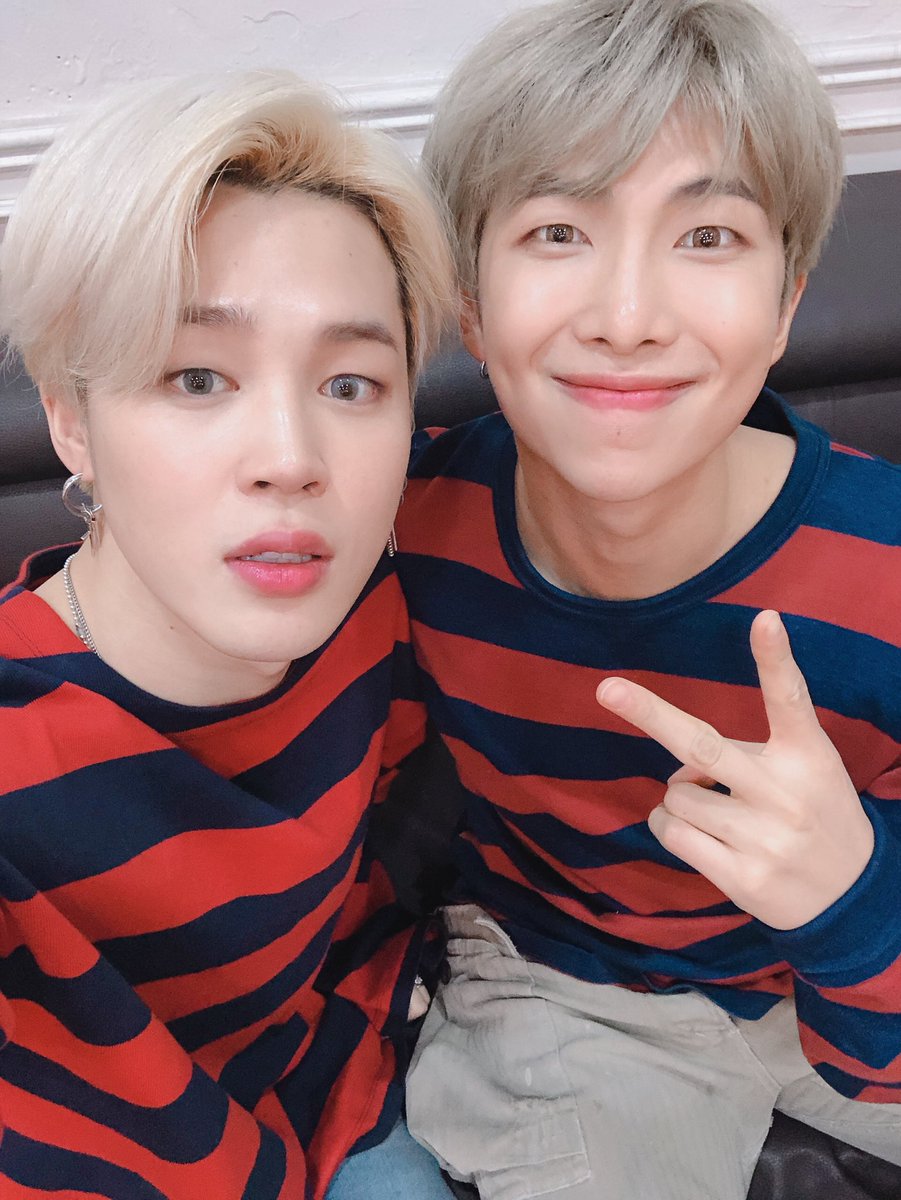 방탄소년단 on Twitter: "☺️ #JIMIN #RM… "