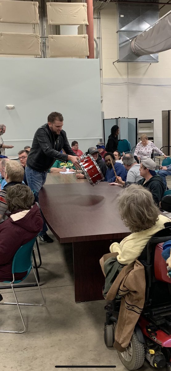 Drumming is powerful