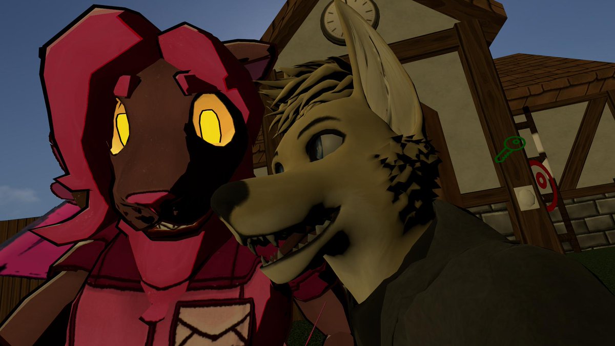 VRCLion's tweet photo. @VRChat This cool pink cat thing made by @Print_Bird https://t.co/2DT9XpubbW