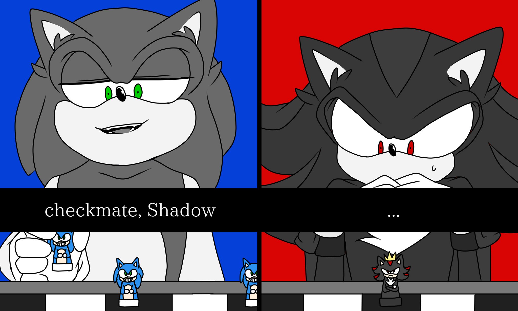 Sonadow loves Sonic x Shadow