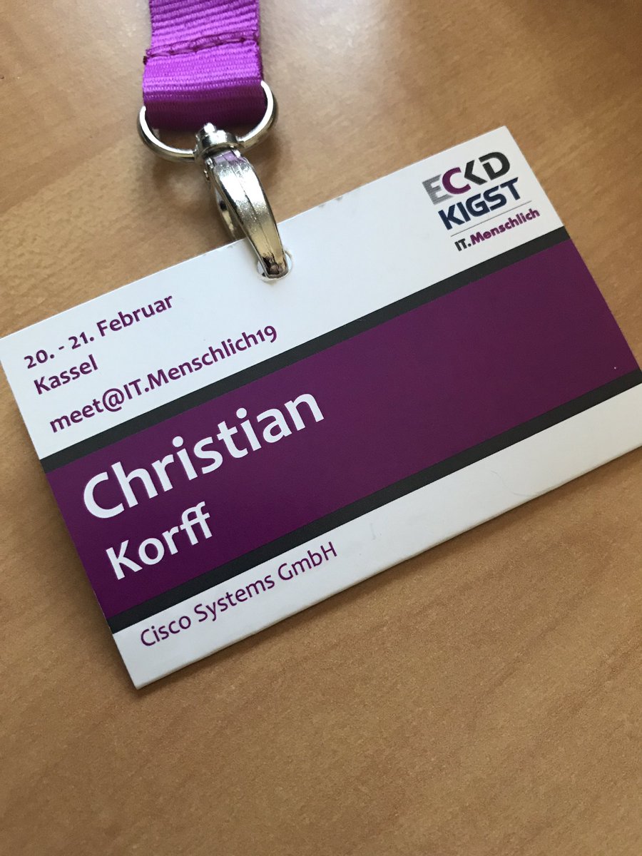 ChristianKorff's tweet photo. Wochenende, Zeit zum Nachdenken #ITM19...schön war es und wichtig in einer digitalen Welt einen modernen Wertekompass zu bewahren. Danke @IT_Menschlich. https://t.co/xn3YekG7to