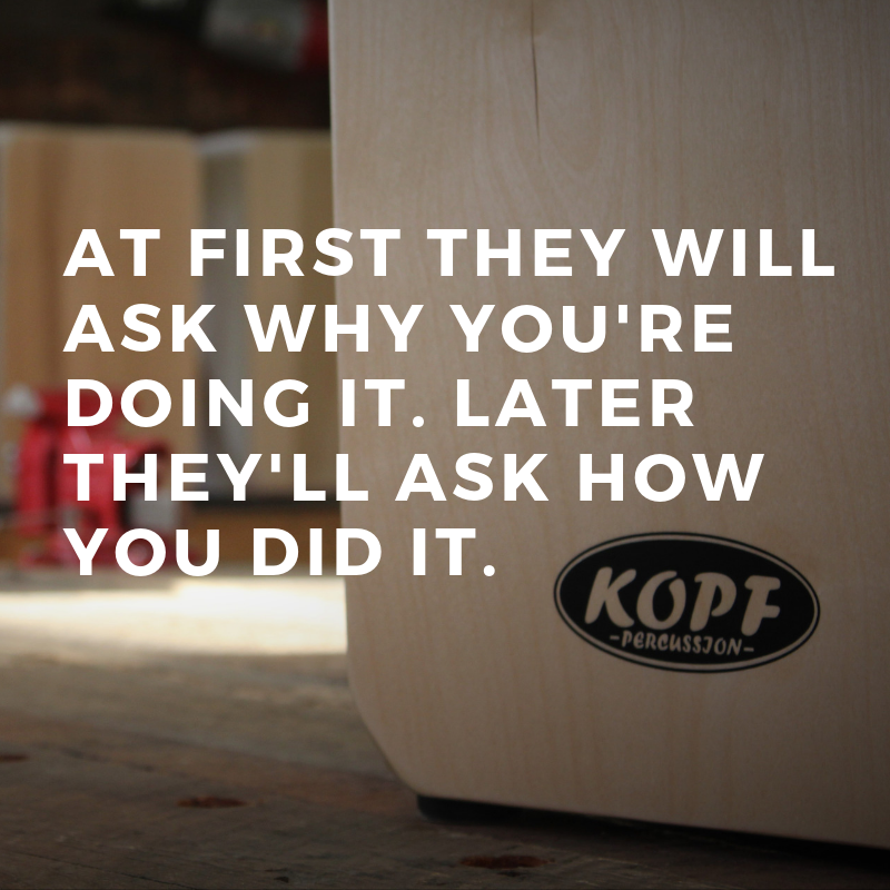 kopfpercussion's tweet photo. #motivation https://t.co/8hn4qZnL52