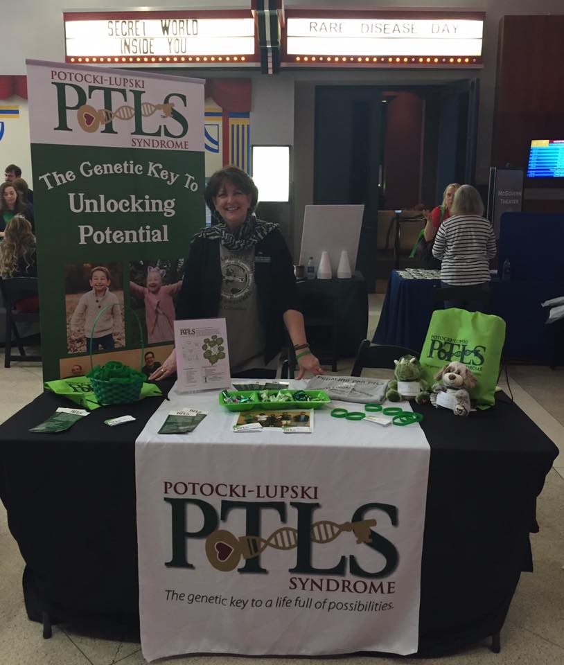 PTLSfoundation's tweet photo. Founder and CEO- Julie Smith-Centeno raising awareness and educating eager healthcare students and others in attendance at the @rarediseaseday event in Houston. Thank you to all who were interested in learning about PTLS. #ptls #ptlsawareness #raredisease https://t.co/grknS6K1oF