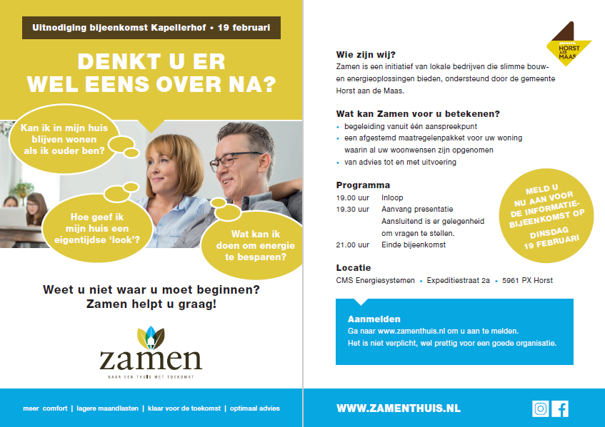 #Duurzaamheidsalliantie #Zamen hield een bijeenkomst over #toekomstbestendig #wonen, op 'wijk'-niveau. Toeval of niet; ik schreef de tekst (belangeloos) voor mijn eigen woonwijk.  Ook aan de slag met dit thema? Of is er interesse in jouw eigen woonwijk? zamenthuis.nl