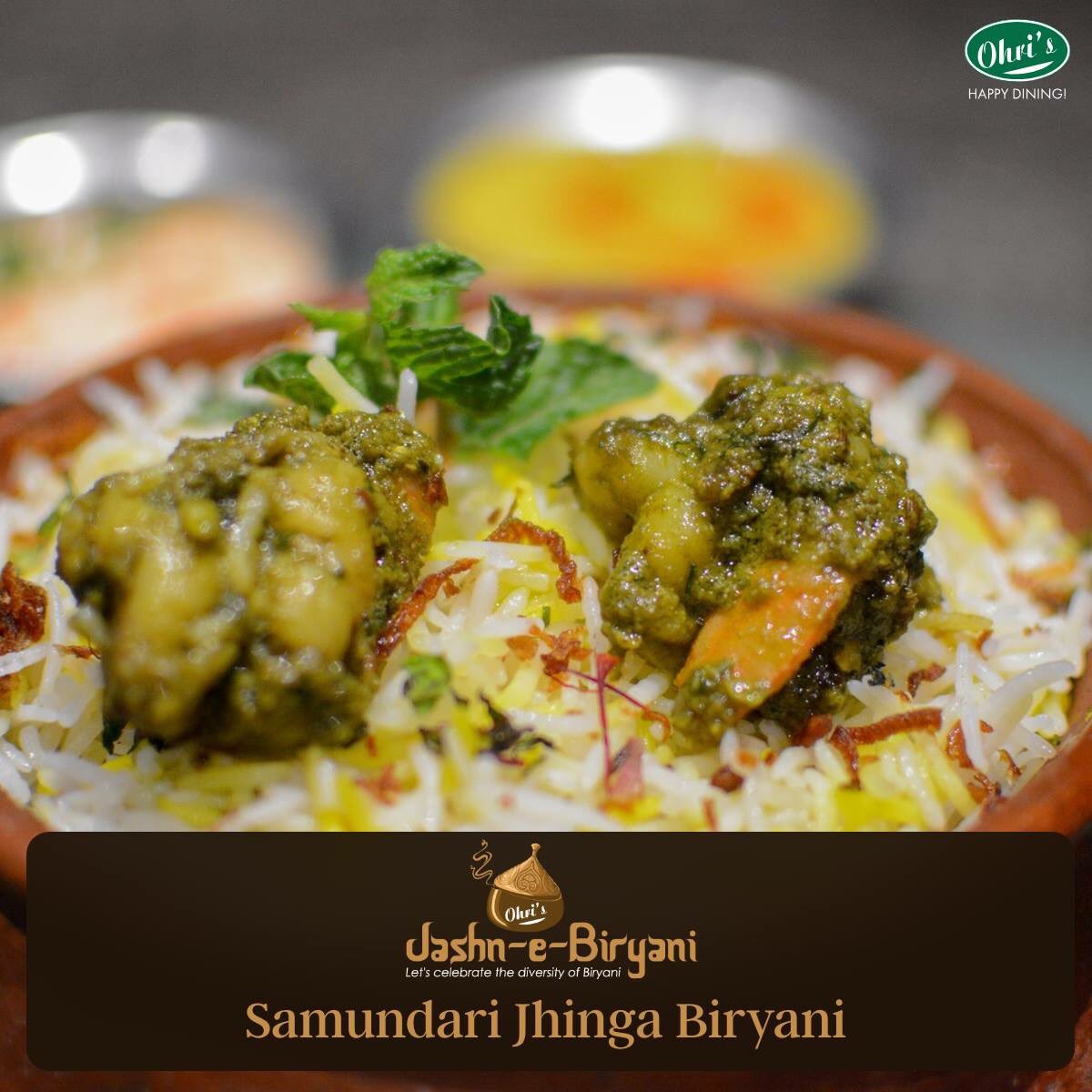 ohrisindia's tweet photo. Ohri’s Jashn e Biryani festival brings unique flavours of Biryani to the table.
#Ohris #HappyDining #JashneBiryani #Biryanilovers #Biryanifestival #Food #Flavours #Aroma #Delectable #NautankiGali #Rubaiyat #70MM #Tansen #Eatmor #Serengeti https://t.co/k4DZQXzV04