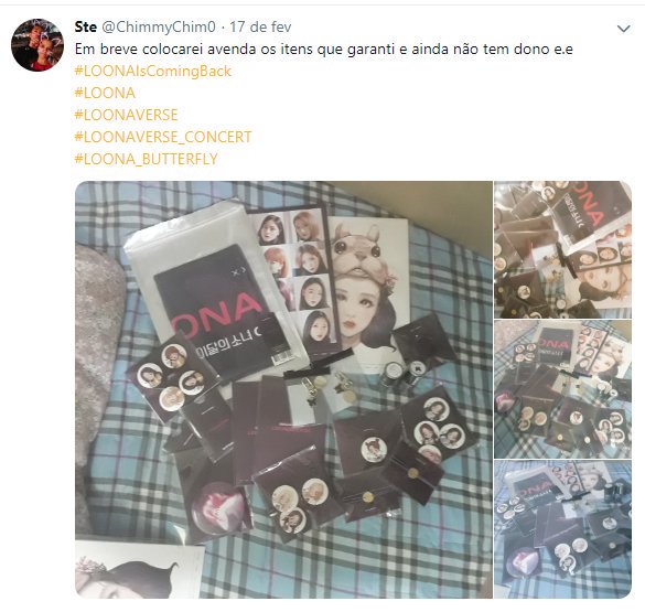 OlafsElsa's tweet photo. [COMPRA - LOONAVERSE CONCERT OFFICIAL GOODS]

RT PLEASE

APROVEITE 10% DE DESCONTO ATÉ 01/03

👉 Atenção a imagem com as informações 

👉 Qualquer dúvida, pedido ou reserva chame na dm

👉 1 produto disponível de cada 

#LOONAVERSE #LOONAIsComingBack 
#LOONA #LOONA_BUTTERFLY https://t.co/yRzV7OSZFH