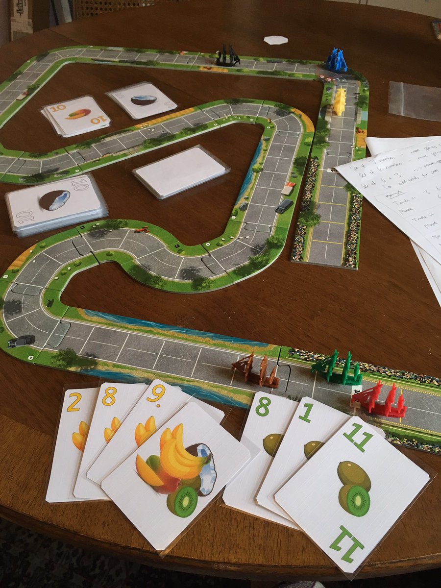 mostlyfarmless's tweet image. Challenged myself a couple of days ago to design a game on a single side of A4 while on the loo. Banana Boats; a wee rummy-inspired racing game was the result! For anyone who wishes to take the challenge, the trick is to finish the design before your feet go numb!😂