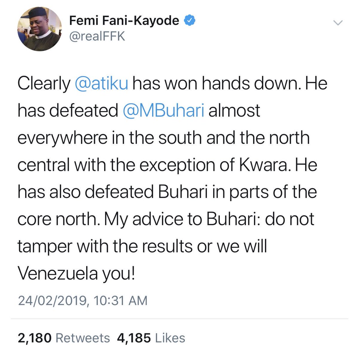 JUST IN: APC PCC Statement from <a href="/fkeyamo/">Festus Keyamo, SAN, CON, FCIArb (UK)</a>