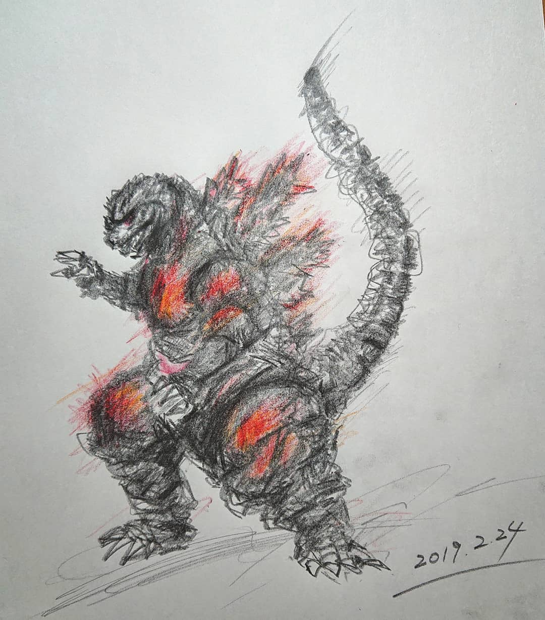 Taka Kaji いきなりゴジラ描いてみた 理由は 描きたかった ただそれだけ お絵かき イラスト 怪獣イラスト ゴジラ ゴジラ1995 バーニングゴジラ T Co 49jzrotc6v T Co Ed3zxcdeab Twitter Taka Kaji いきなりゴジラ描いてみた 理由は 描きたかった ただそれだけ お絵かき イラスト 怪獣イラスト ゴジラ ゴジラ1995 バーニングゴジラ T Co 49jzrotc6v T Co Ed3zxcdeab Twitter