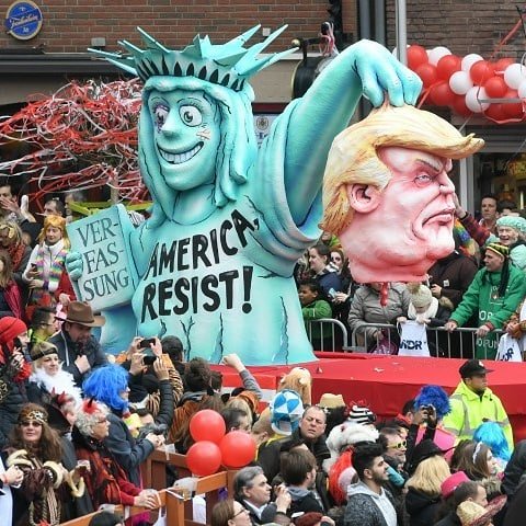 More Trump imagery from the 2018 carnival in Germany
